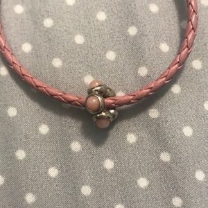 Pink pandora charm